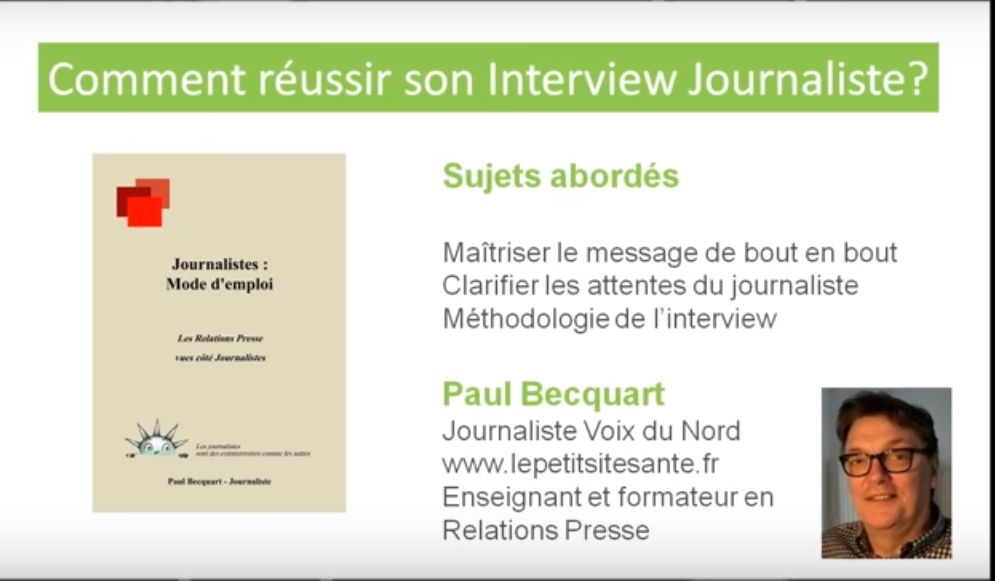 interview journalistique
