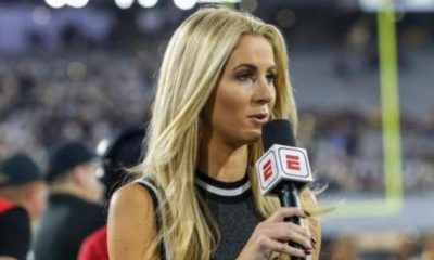 Laura Routledge reportrice sportive de la chaîne ESPN