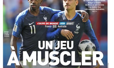 la presse française soutien l'Equipe