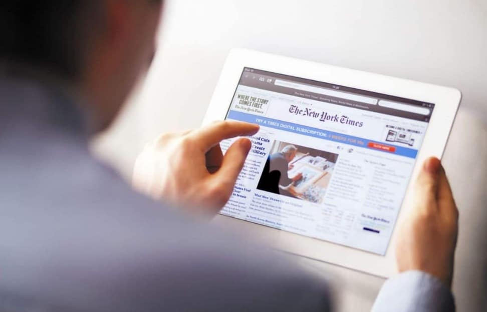 Le New York Times gagne 9% d'abonnés en ligne en trois mois