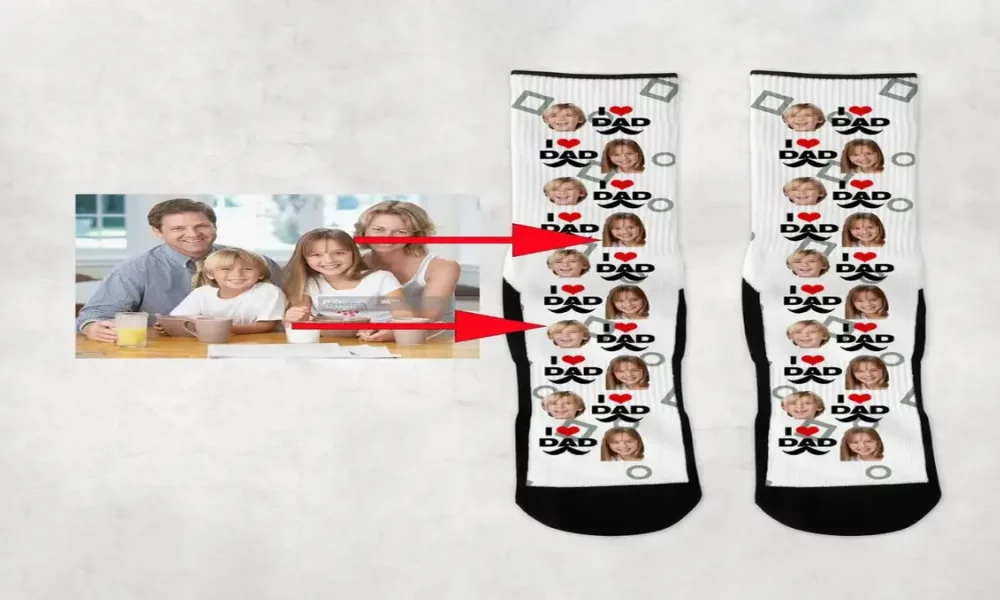 Chaussettes Personnalisées Avec Photos Et Designs Sur-Mesure