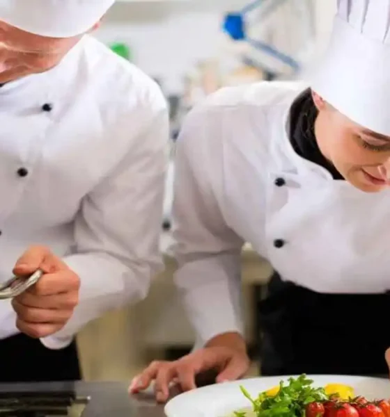 travail dans un restaurant