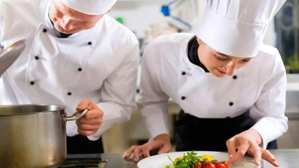 travail dans un restaurant