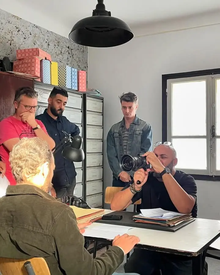 coulisses du tournage du film Roqia