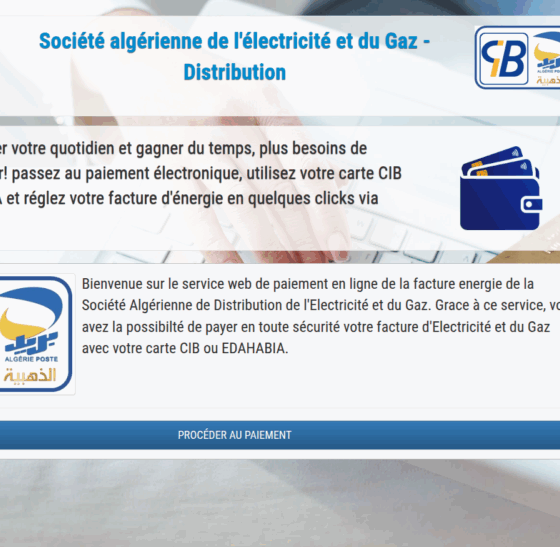 facture sonelgaz